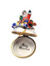 Santa's Joyful Flight Limoges Box for Holiday Cheer Porcelain Limoges santa christmas French Trinket Box