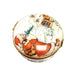 Santa Claus Gift Box Porcelain Limoges xmas theme christmas figurine LIMOGES BOXES santa French Trinket Box