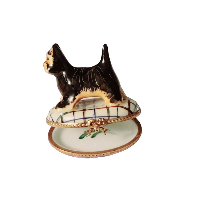 Scottish Terrier Trinket Box for Dog Lovers Porcelain Limoges dog Limoges Box Travel French Trinket Box