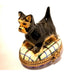 Scottish Terrier Trinket Box for Dog Lovers Porcelain Limoges dog Limoges Box Travel French Trinket Box