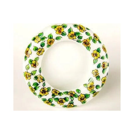 Limoges Boutique presents the Small Picture Frame Round 2 Inches, a genuine Limoges box painted by hand in France