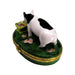 Spotted Pig Limoges Box for Animal Lovers Porcelain Limoges pig French Trinket Box