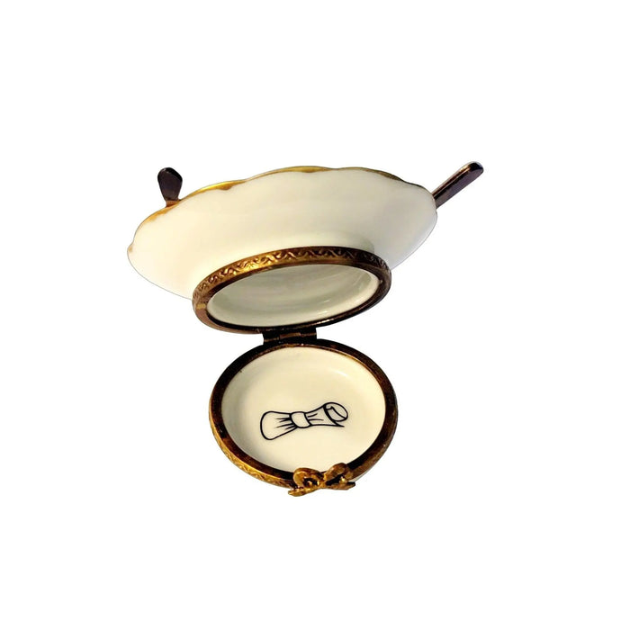 Steak Dinner Limoges Box for Home Decor Porcelain Limoges Food French Trinket Box