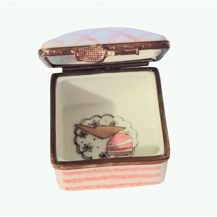 Strawberry Cake Limoges Box for Collectors Porcelain Limoges dessert French Trinket Box