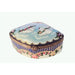 Swans and Roses Box for Art Collectors Porcelain Limoges traditional special occasions bird wedding French Trinket Box