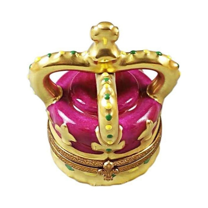 Tall Crown for Discerning by Rochard, an authentic French Limoges box from Limoges Boutique