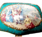 Teal Elegance Jewelry Box for Sophisticated Collectors Porcelain Limoges jewelry traditional French Trinket Box