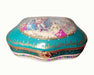 Teal Elegance Jewelry Box for Sophisticated Collectors Porcelain Limoges jewelry traditional French Trinket Box