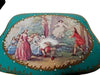 Teal Elegance Jewelry Box for Art Lovers Porcelain Limoges jewelry traditional French Trinket Box
