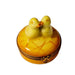 Two Chicks Smooching Box for Bird Lovers Porcelain Limoges chick farm easter Rochard Limoges Box French Trinket Box