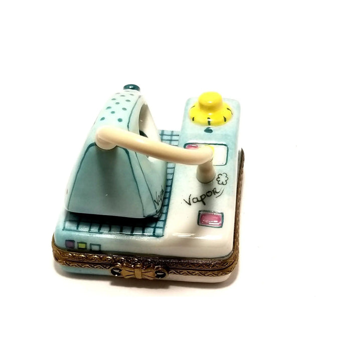 Vapor Iron Limoges Box for Collectors Porcelain Limoges home French Trinket Box