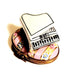 White Piano Limoges Box for Music Lovers Porcelain Limoges music French Trinket Box