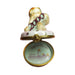 Fine French craftsmanship on the Year 2000 Baby Girl No. 1 of 750 Limoges box, painted by hand