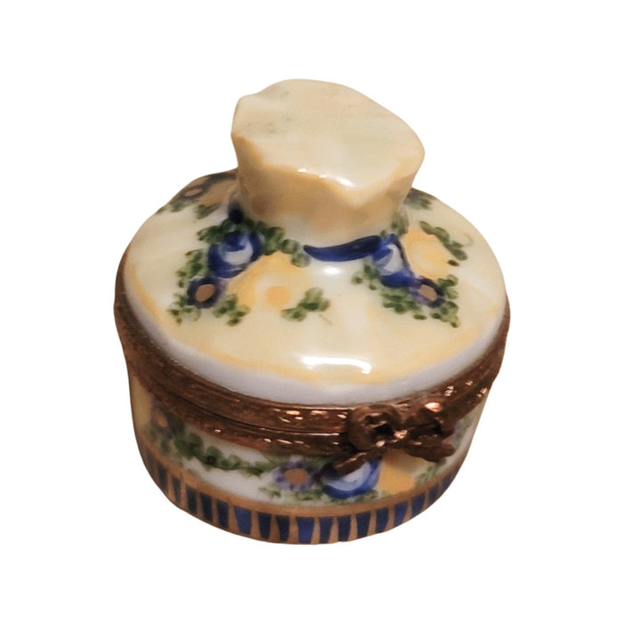 Yellow Bouquet Limoges Box for Elegant Decor Porcelain Limoges flowers French Trinket Box