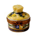 Yellow Bouquet Limoges Box for Elegant Decor Porcelain Limoges flowers French Trinket Box