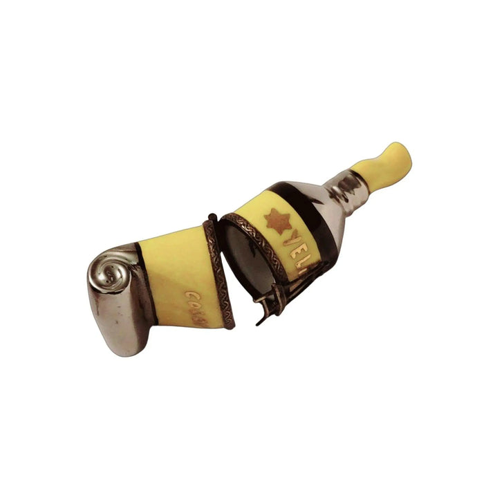 Yellow Paint Tube Limoges Box for Art Lovers Porcelain Limoges fine art painting French Trinket Box