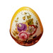 Yellow Rose Treasure for Collectors Porcelain Limoges Egg Limoges Boxes traditional French Trinket Box