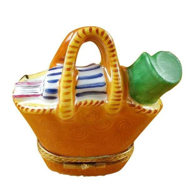 Yoga Bag Limoges Box for Yoga Enthusiasts Porcelain Limoges sports bag women fashion French Trinket Box