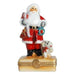 Santa Claus Limoges Box for Holiday Gift Porcelain Limoges Santa Claus French Trinket Box