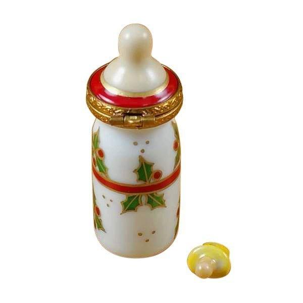 Baby Bottle - My First Christmas Limoges Box - Limoges Box Boutique
