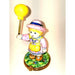Baby Girl w Yellow Balloon 1 of 500 - Retired RARE Limoges Box Figurine - Limoges Box Boutique