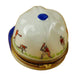 Baseball Hat with Batters Limoges Box - Limoges Box Boutique