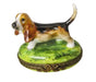 Beagle Dog Porcelain Limoges Trinket Box - Limoges Box Boutique