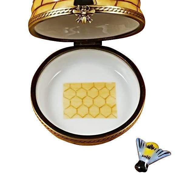 Beehive with Bee Limoges Box - Limoges Box Boutique