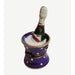 Blue Bucket of Brut Champagne on Ice Limoges Box Figurine - Limoges Box Boutique