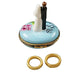 Bride and Groom with 2 Removable Rings Limoges Box - Limoges Box Boutique