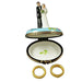 Bride and Groom with 2 Removable Rings Limoges Box - Limoges Box Boutique