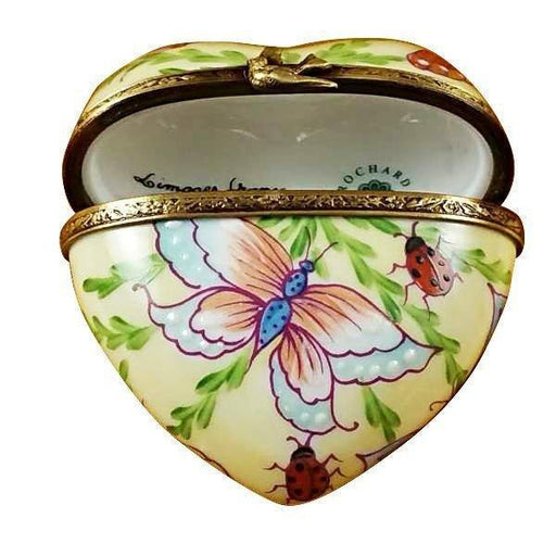 Butterfly Heart Limoges Trinket Box - Limoges Box Boutique