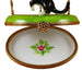 Cat with Three Birdhouses Limoges Box - Limoges Box Boutique
