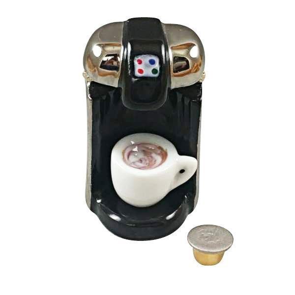 Coffee Maker with Removable R Cup Limoges Box - Limoges Box Boutique