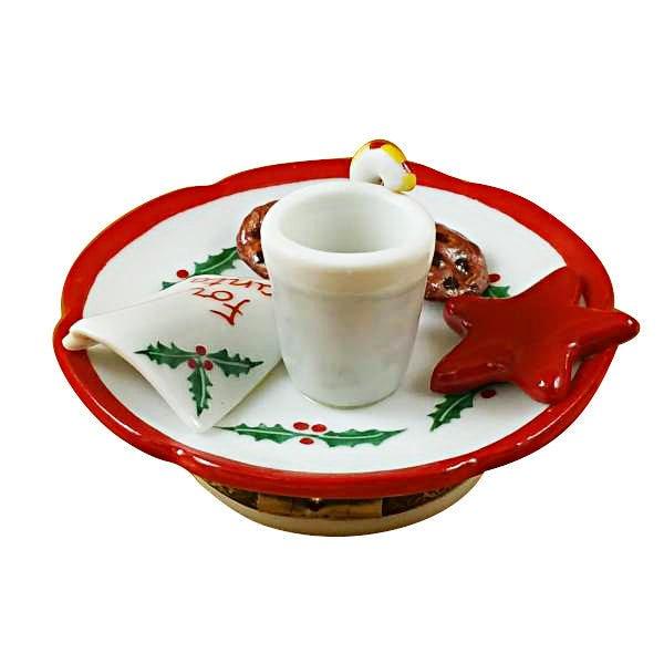 Cookies For Santa with Removable Cookie Limoges Box - Limoges Box Boutique