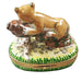 Cougar with Baby Limoges Box - Limoges Box Boutique