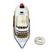 Cruise Ship with Life Buoy Limoges Box - Limoges Box Boutique