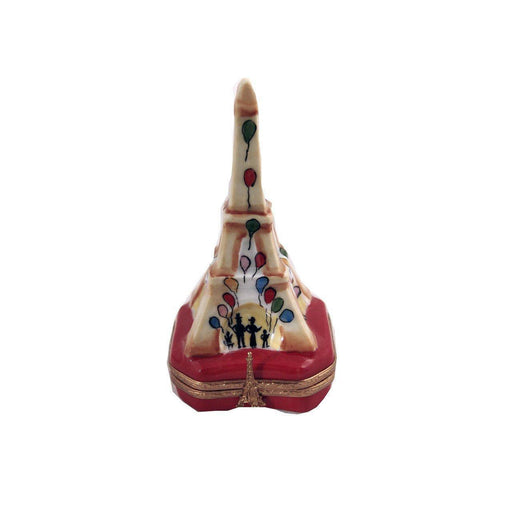 Eiffel Tower w Balloons Limoges Box Figurine - Limoges Box Boutique