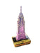 Empire State Building By Night New York Limoges Box Figurine - Limoges Box Boutique