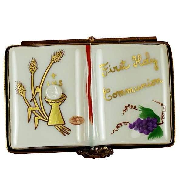 First Holy Communion Book Limoges Box - Limoges Box Boutique