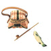 Fishing Basket with Rod & Fish Limoges Box - Limoges Box Boutique