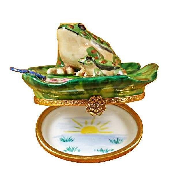 Frog and Baby Limoges Box - Limoges Box Boutique