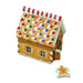 Gingerbread House w Gingerman Limoges Box - Limoges Box Boutique