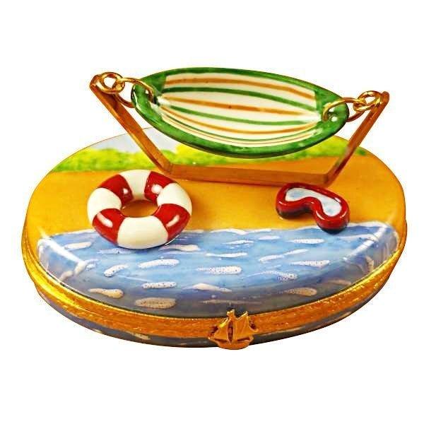 Hammock on Beach Limoges Box - Limoges Box Boutique