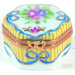 Hexagon: Recamier Jaune Porcelain Limoges Trinket Box - Limoges Box Boutique