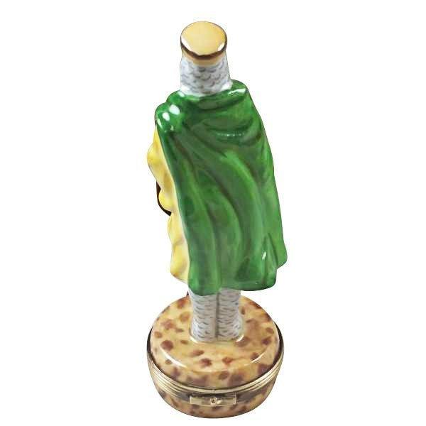King with Sword and Removable Shield Limoges Box - Limoges Box Boutique