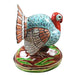Large Turkey with Removable Ear of Corn Limoges Box - Limoges Box Boutique