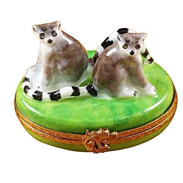 Lemur Monkey Limoges Box - Limoges Box Boutique