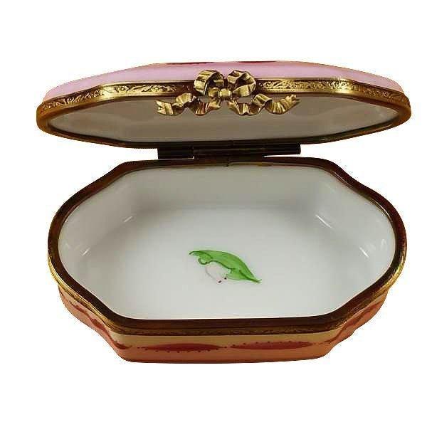 Lily Of The Valley Porcelain Limoges Trinket Box - Limoges Box Boutique