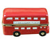 London Double Decker Bus with Removable Ticket Limoges Box - Limoges Box Boutique